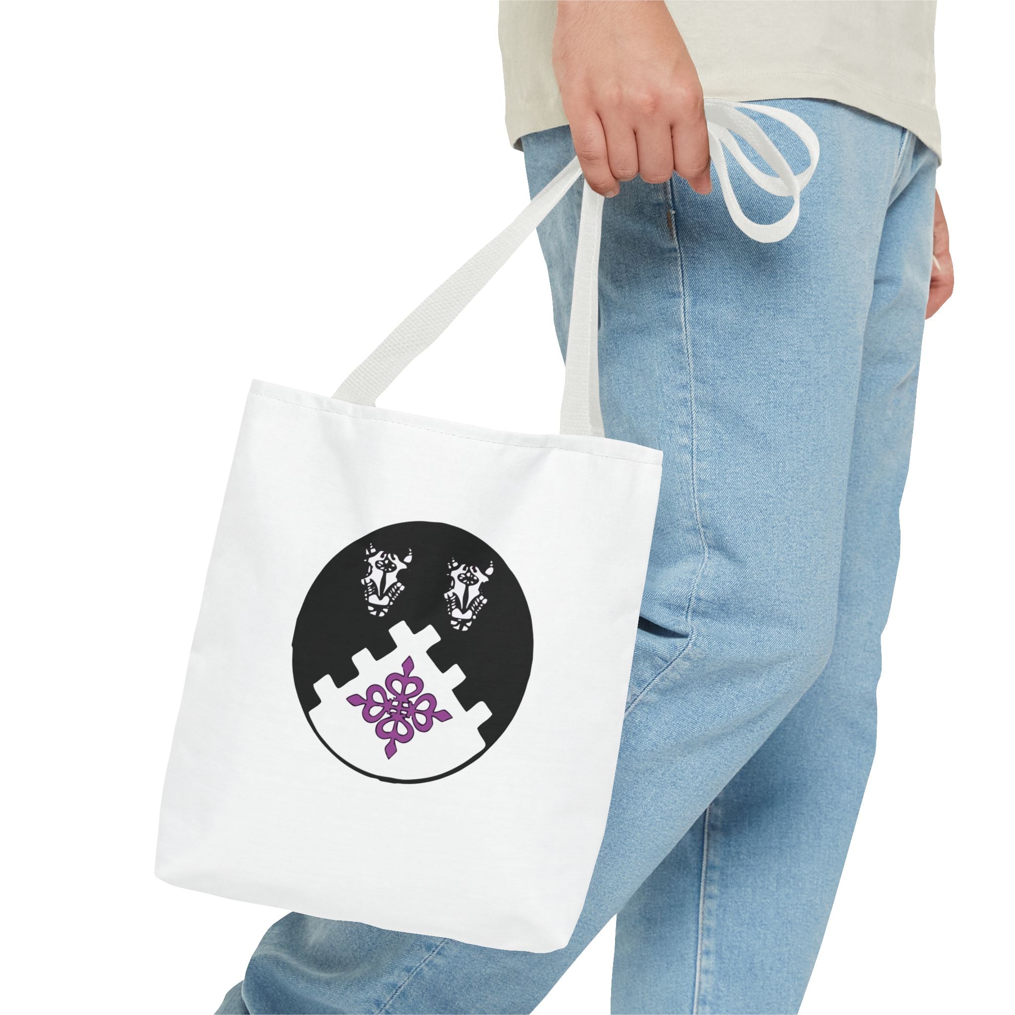 Eo Hirth logo Tote Bag — Medieval Heraldry Canvas Tote