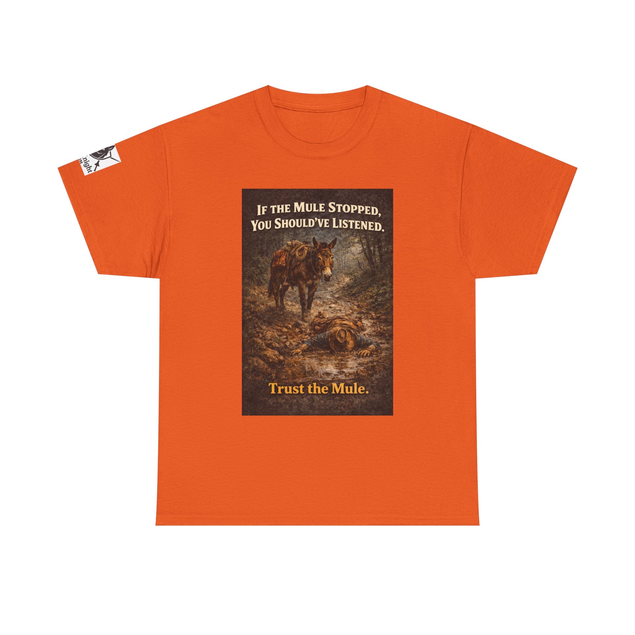 Trust the Mule Vintage Graphic Tee — "If the Mule Stopped, You Should've Listened"