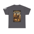 Cowboy Humor T-Shirt — "Powered by Hay & Bad Decisions (Mostly Yours)"