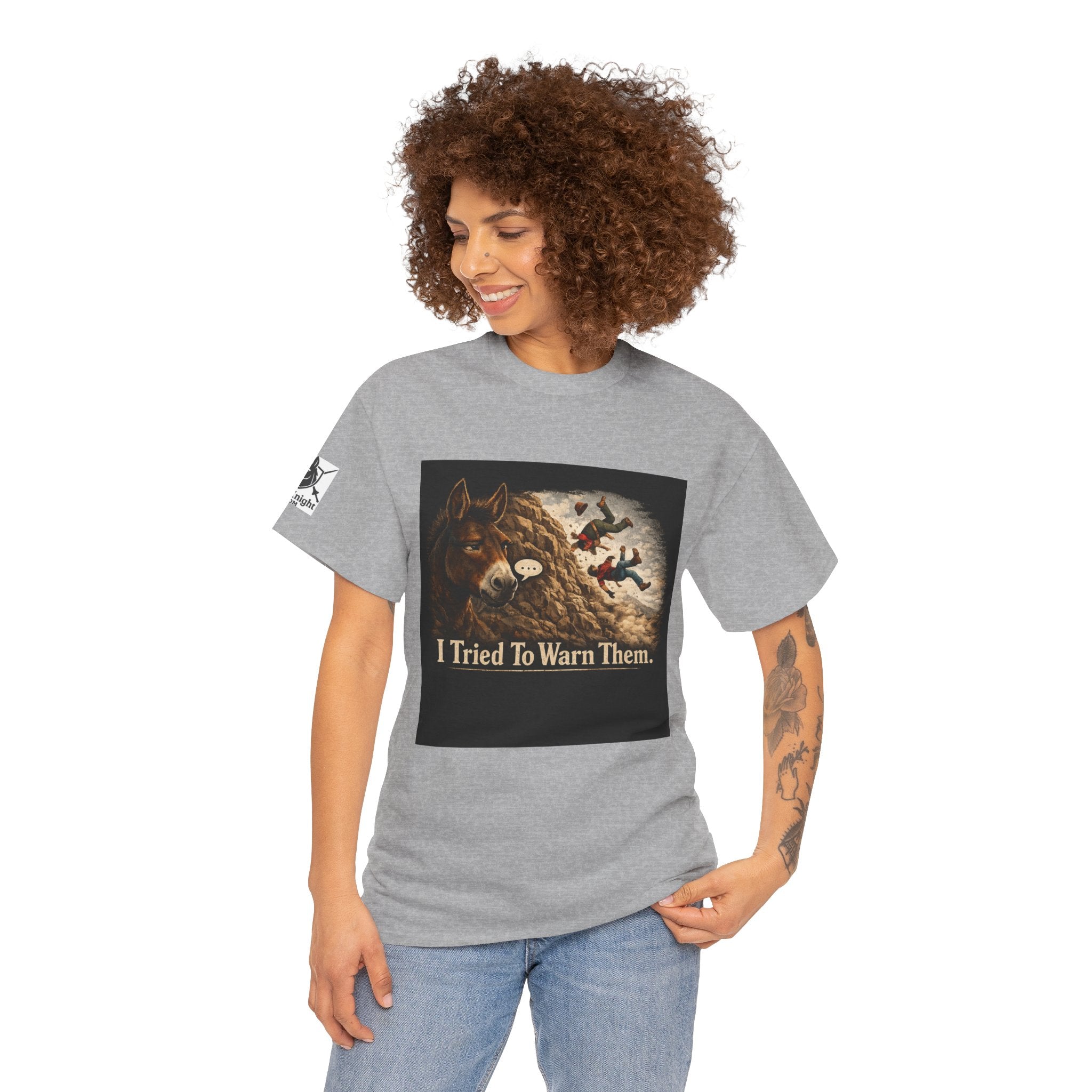 I Tried To Warn Them Mule Graphic Tee — Vintage Mule T-Shirt
