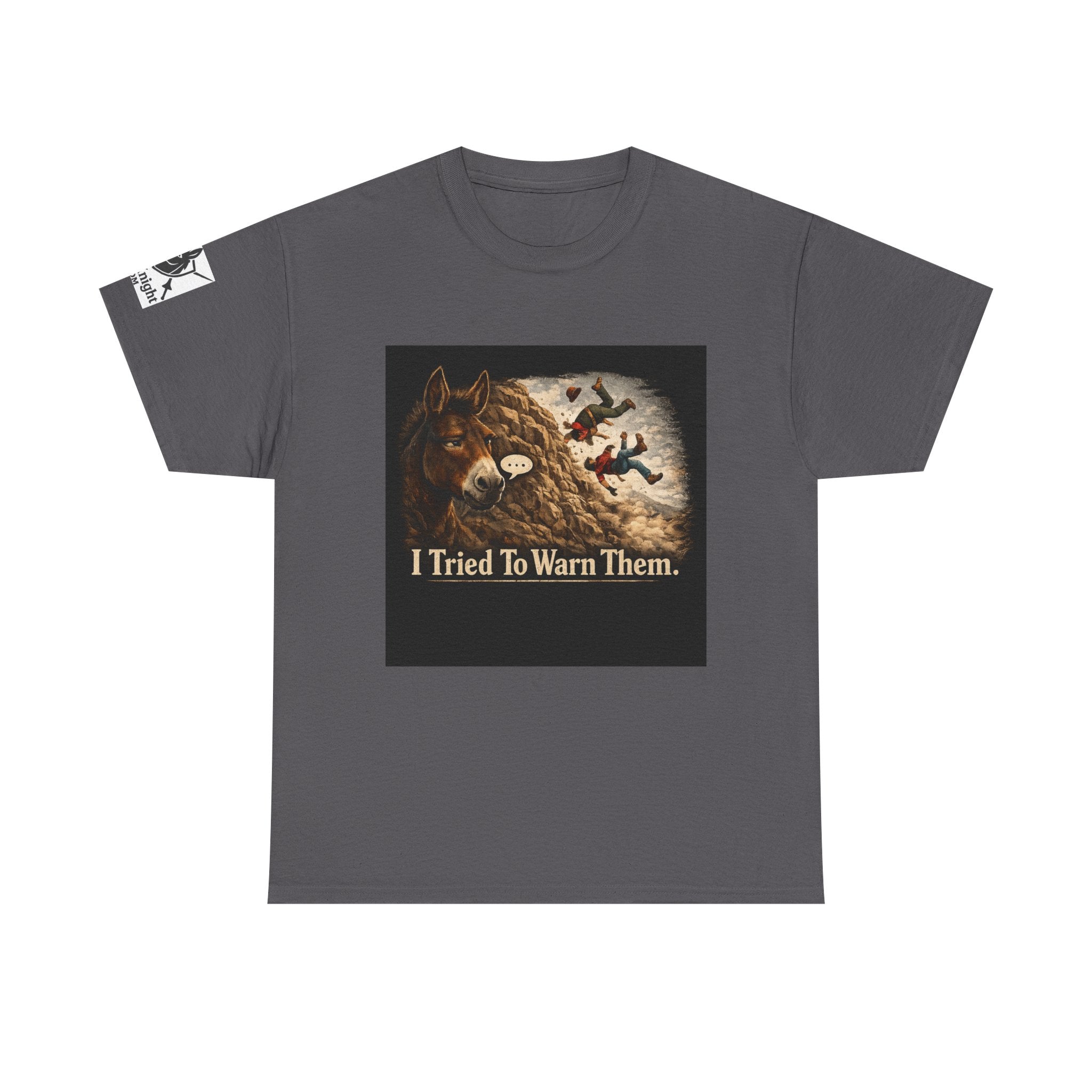 I Tried To Warn Them Mule Graphic Tee — Vintage Mule T-Shirt