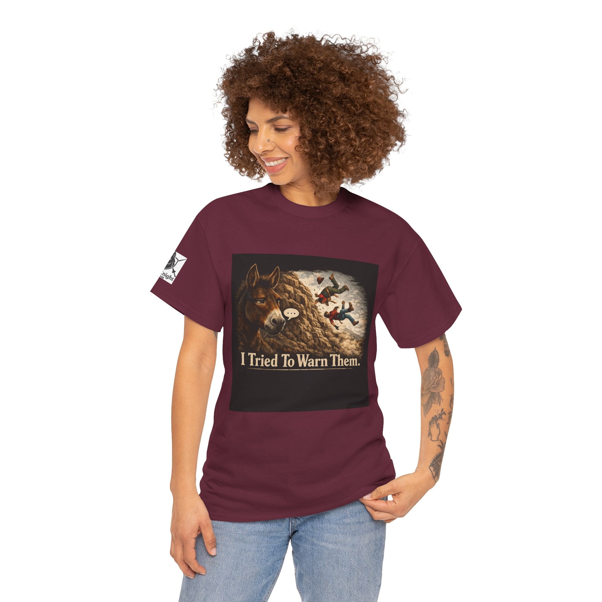 I Tried To Warn Them Mule Graphic Tee — Vintage Mule T-Shirt