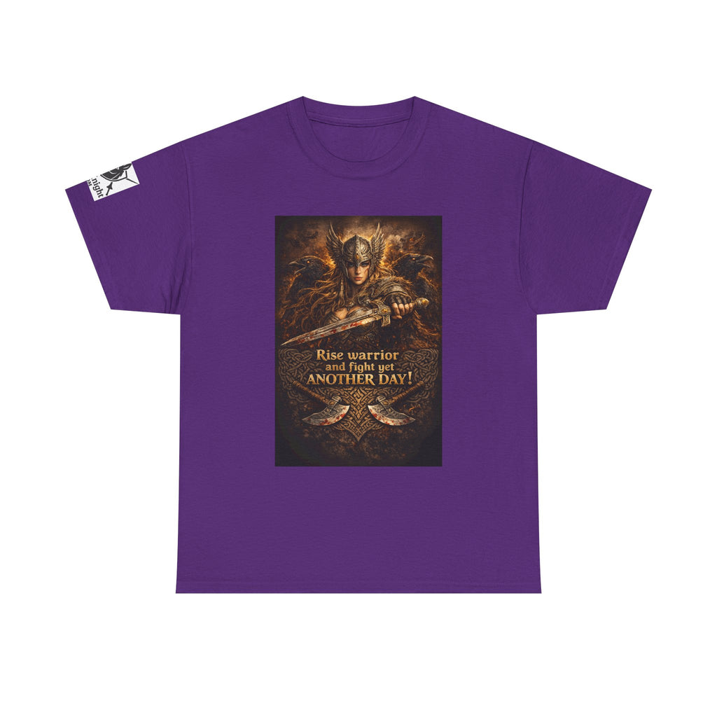 Viking Valkyrie shirt -Rise and Fight yet another day! — viking Tee