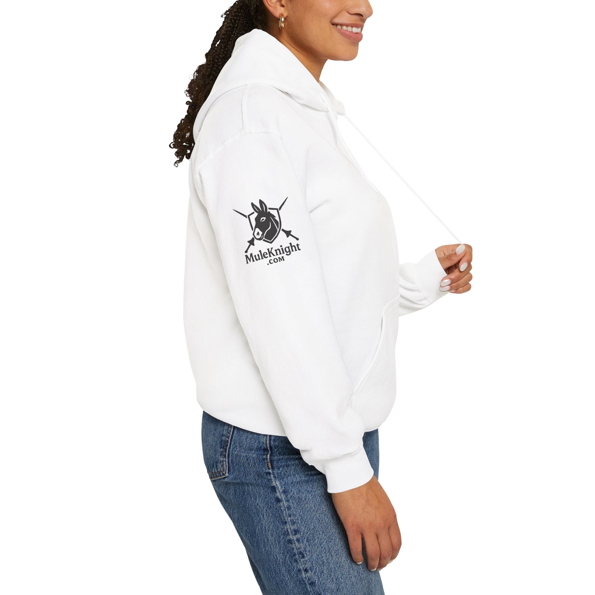 Horse Negotiator Hoodie — "I Don't Ride Horses, I Negotiate with Mules" Graphic Hoodie